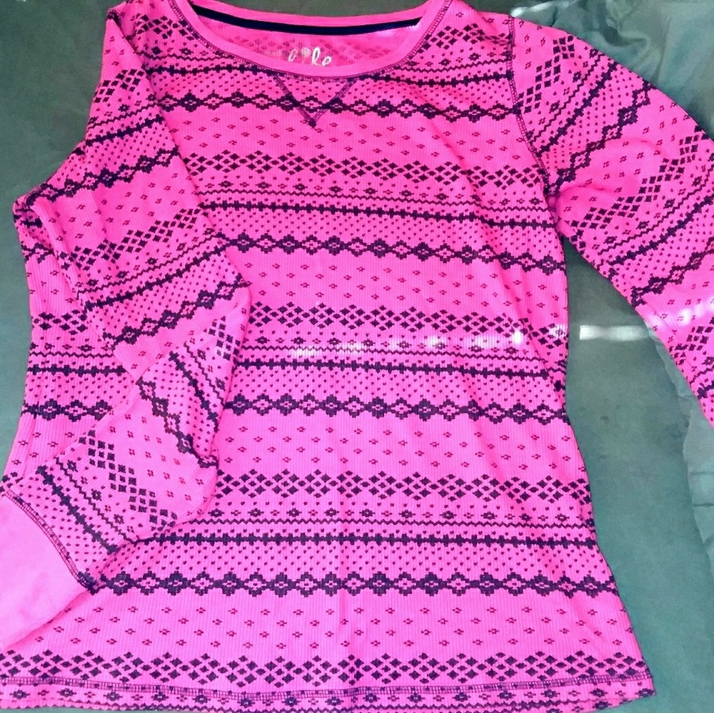 Tribal Print Long Sleeve